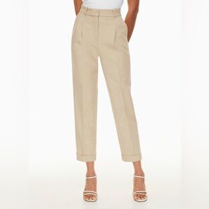 Elegant Tan Women's Pants